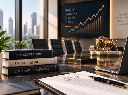 SEBI compliance and listed company compliance support for regulated entities